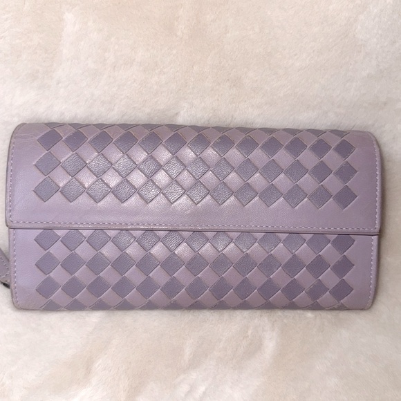 Bottega Venetta Intrecciato lambskin bifold Wallet - Picture 3 of 11